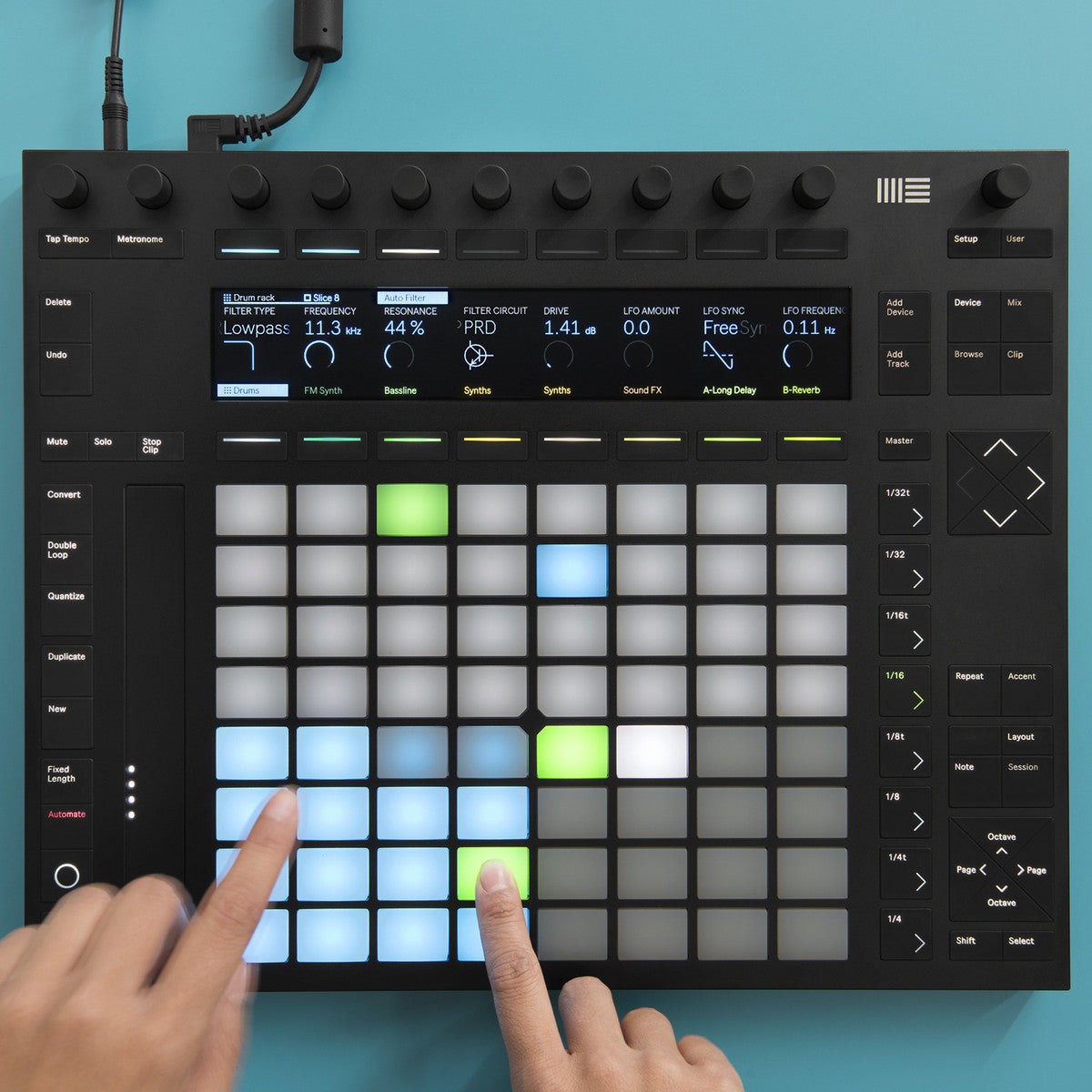 MIDI Pad Controller Ableton Push 2 Instrument + Live 10 Suite ...