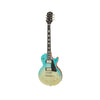 Đàn Guitar Điện Epiphone Les Paul Modern, Figured Caribbean Blue Fade - Việt Music