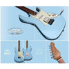 Đàn Guitar Điện Sqoe SEIB400 Blue